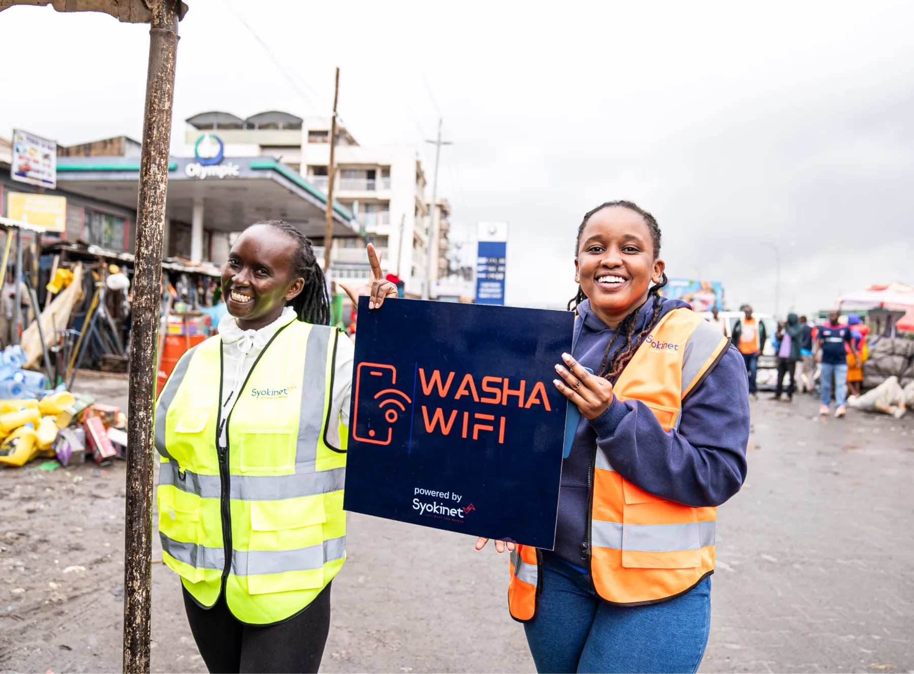 Syokinet (Washa Wi-Fi) deployment